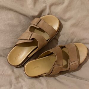 Nisolo Women's Brown Slide Sandals